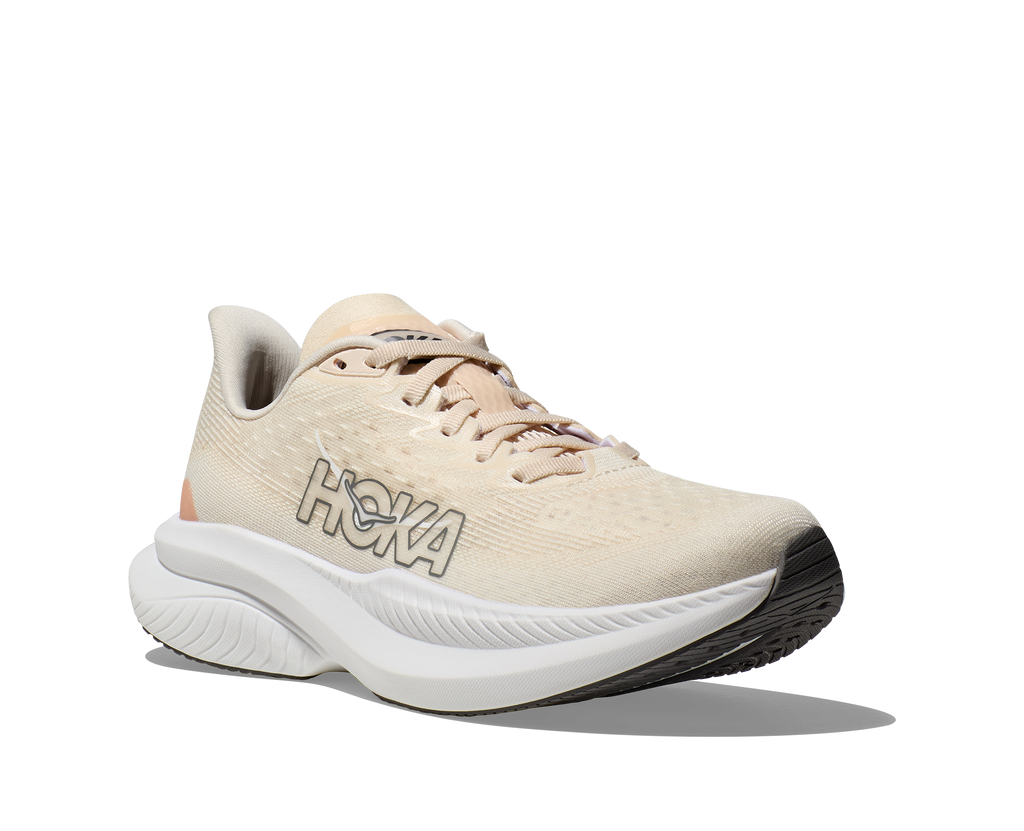 HOKA Women's Mach 6 - EGGNOG / VANILLA