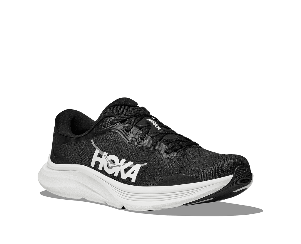 HOKA Women's Solimar 2 - BLACK / WHITE (Wide)