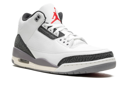 Air Jordan 3 Retro 'Cement Grey' Sneaker (CT8532-106)