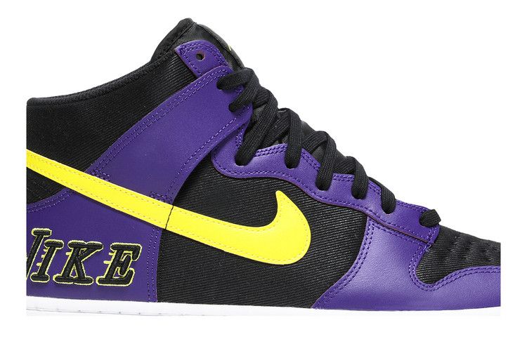 Nike Dunk High EMB Lakers