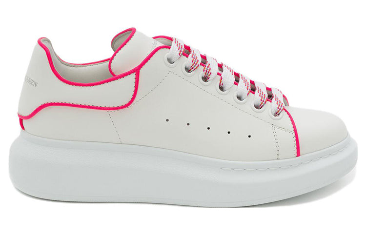 (WMNS) Alexander McQueen Oversized Sneakers 'Fluo Pink' 697600WIBNI9757 #