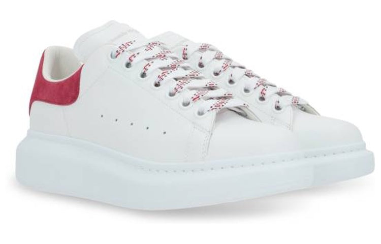 (WMNS) Alexander McQueen Oversized Sneakers 'White Cherry' 718139WIBN28821 #