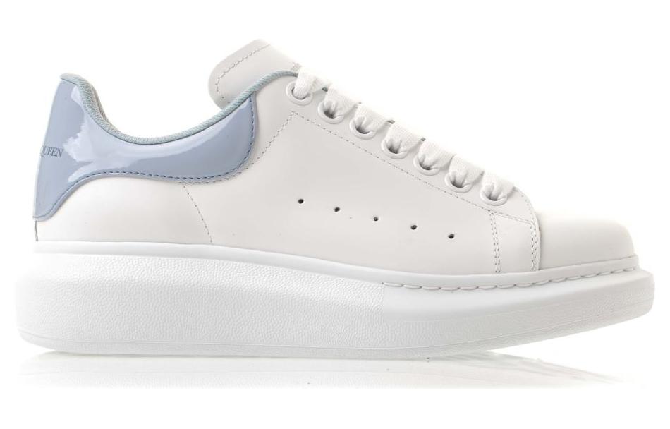 (WMNS) Alexander McQueen Larry Oversize Sneakers 'White Blue' 697101WIBND9760 #