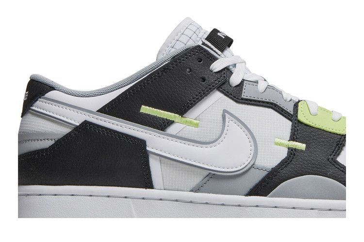 Nike Dunk Low Scrap Wolf Grey Light Lemon Twist