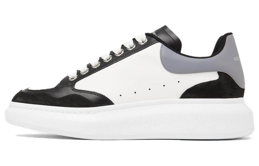 Alexander McQueen Colour-Block Low-Top Sneakers 'White Grey Black' 757710WIA5V1142 #