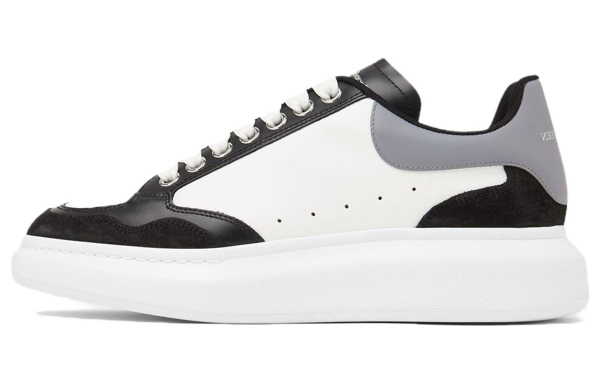 Alexander McQueen Colour-Block Low-Top Sneakers 'White Grey Black' 757710WIA5V1142 #