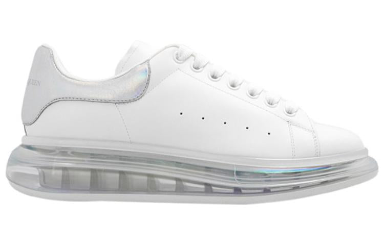 Alexander McQueen Clear Sole Oversized Sneaker 'White Pearl' 662657WID319637 #