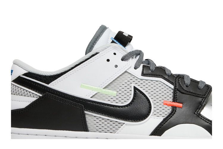 Nike Dunk Low Scrap Black Neutral Grey University Blue White