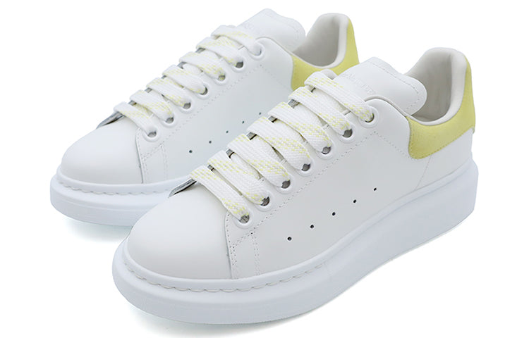 (WMNS) Alexander McQueen Oversized Sneaker 'White Lichen' 553770WHGP79445 #