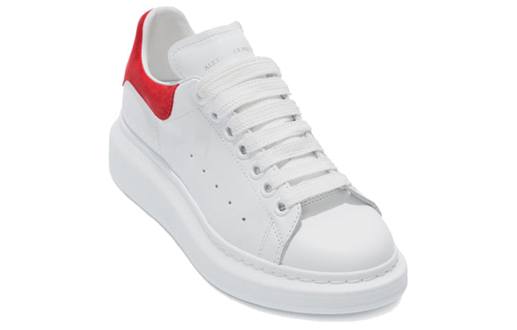 (WMNS) Alexander McQueen Oversized Sneaker 'White Red' 462214WHGP79676 #