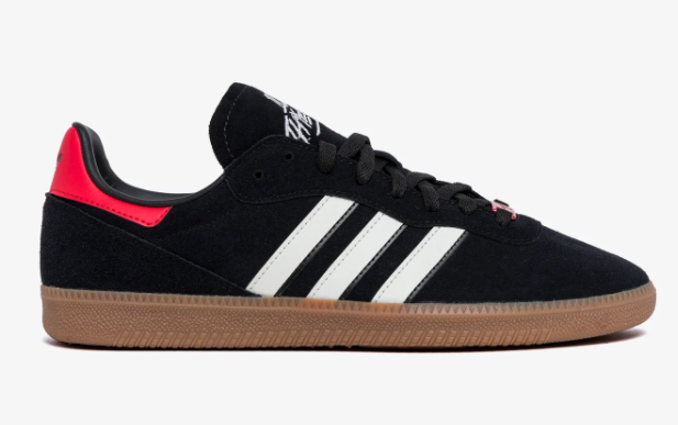 adidas Core Black Suede Sneakers