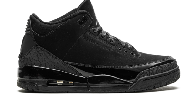 Air Jordan 3 Retro 'Black Cat' Sneaker (CT8532-001) 2025