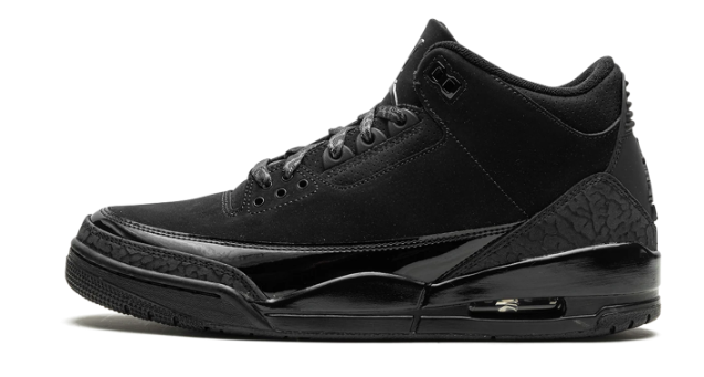 Air Jordan 3 Retro 'Black Cat' Sneaker (CT8532-001) 2025