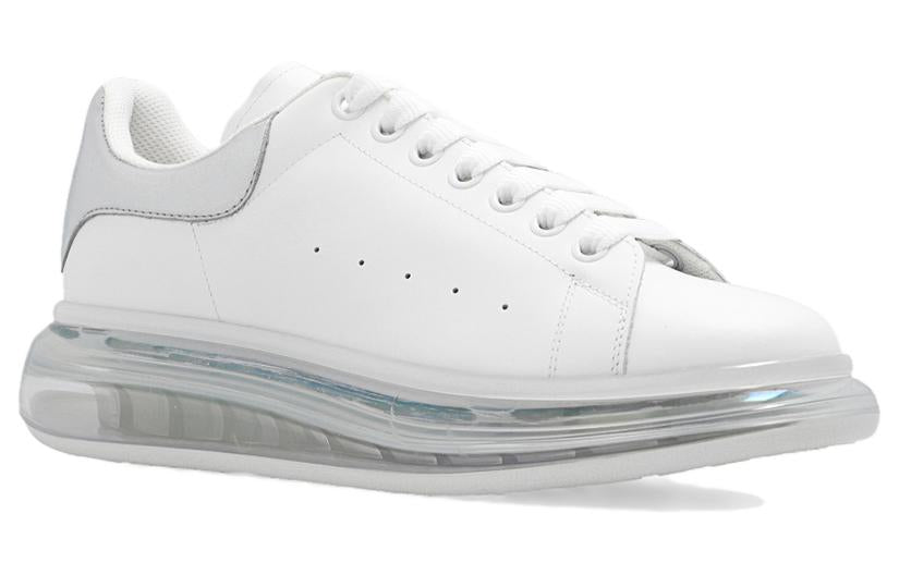 Alexander McQueen Clear Sole Oversized Sneaker 'White Pearl' 662657WID319637 #