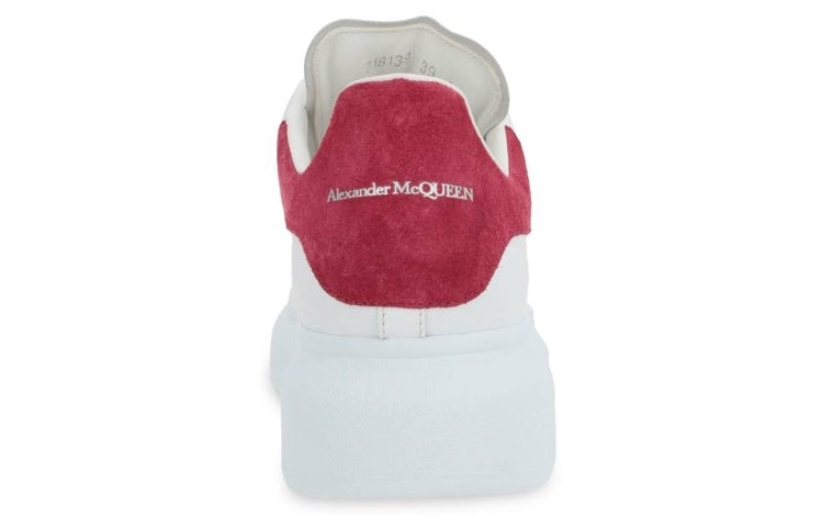 (WMNS) Alexander McQueen Oversized Sneakers 'White Cherry' 718139WIBN28821 #