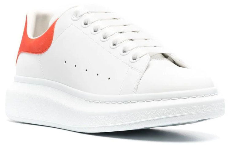 Alexander McQueen Oversized Sneaker 'White Warm Orange' 553680WHGP79345 #