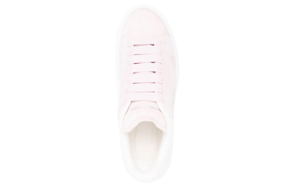 (WMNS) Alexander McQueen Suede Oversized Sneaker 'Light Pink' 650792WIA5E5738 #