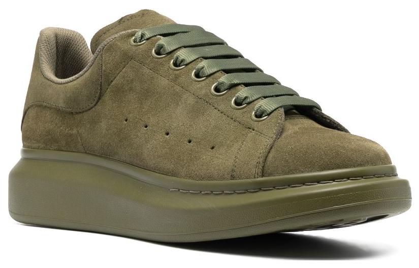 Alexander McQueen Oversized Sneaker 'Moss Green Suede' 688520WIA5L3329 #