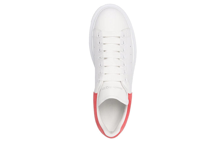 (WMNS) Alexander McQueen Oversized Sneaker 'White Coral' 553770WHGP79663 #