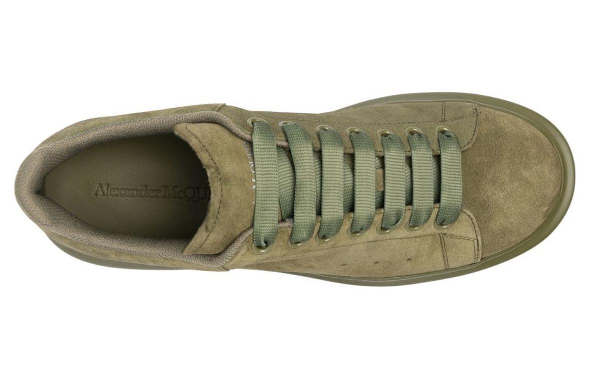Alexander McQueen Oversized Sneaker 'Moss Green Suede' 688520WIA5L3329 #