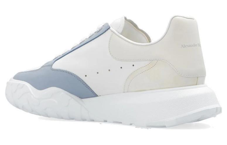 Alexander McQueen Court Trainer 'White Blue Beige' 705117WID698898 #