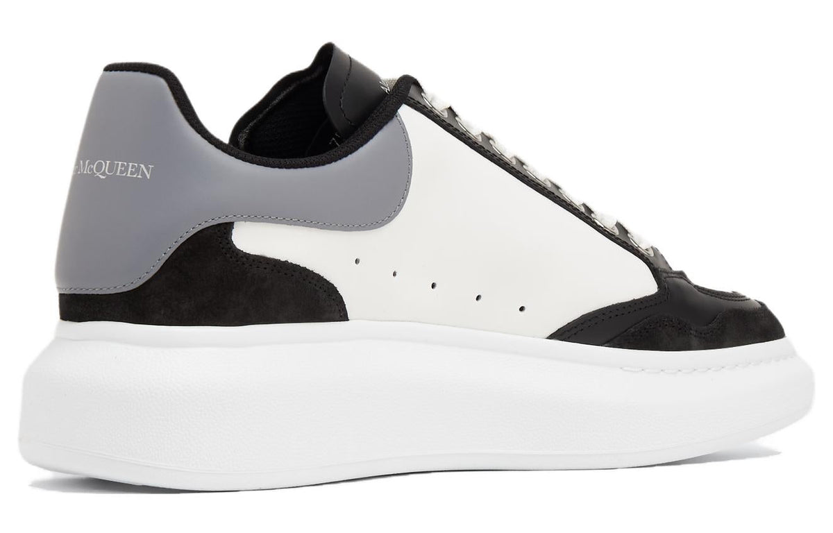Alexander McQueen Colour-Block Low-Top Sneakers 'White Grey Black' 757710WIA5V1142 #