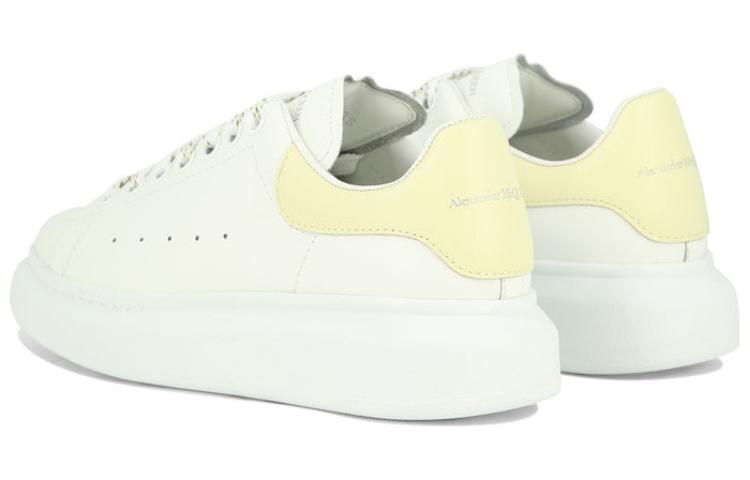 (WMNS) Alexander McQueen Oversized Shoes 'White Lemon Yellow' 718139WHGP53523 #