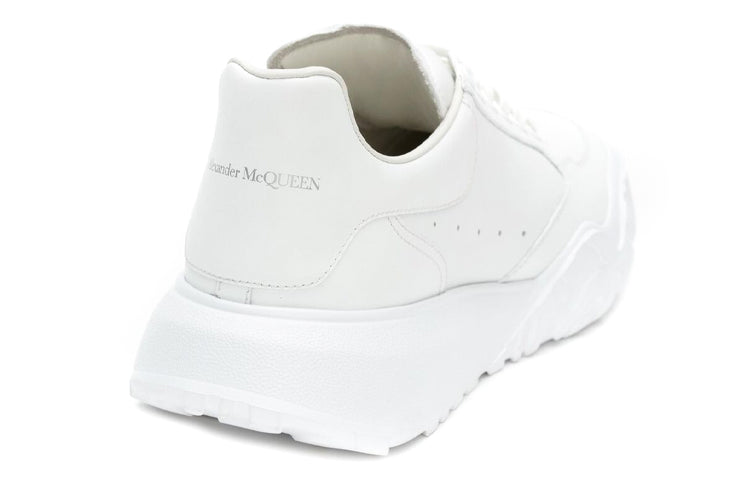 Alexander McQueen Court Trainers 'White Leather' 634619WIA989000 #