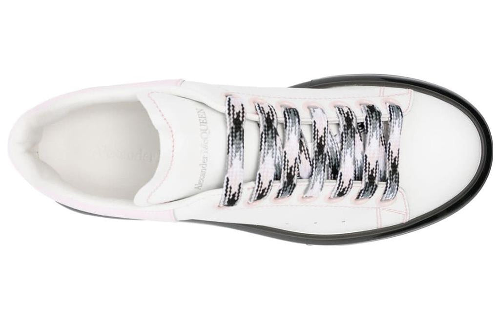 (WMNS) Alexander McQueen Larry Oversized Sneaker 'Clear Sole White Black' 718255WIE818845 #