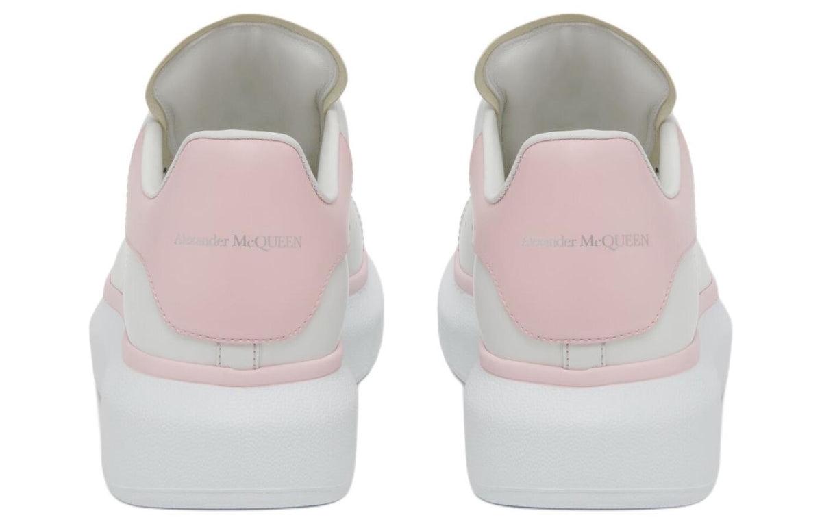 (WMNS) Alexander McQueen Wedge Sole Sneakers 'White and Ice Pink' 718139WIEEP8761 #