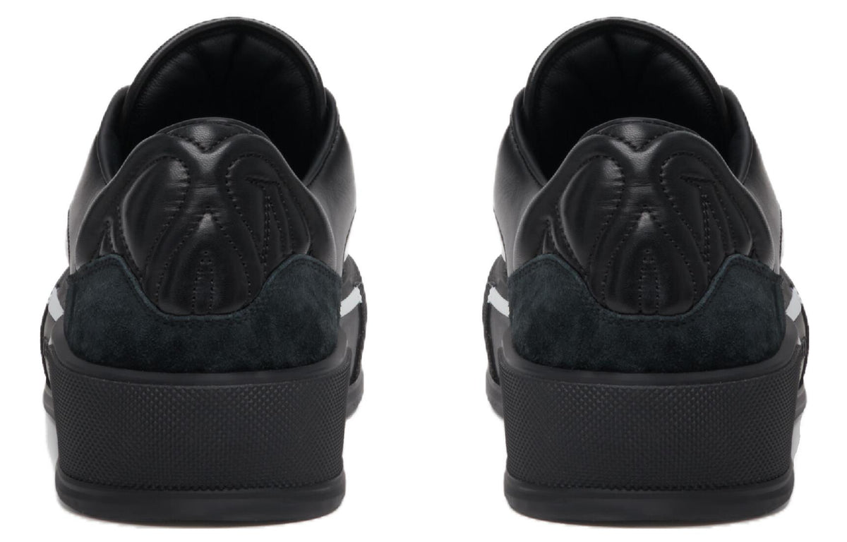 Alexander McQueen Skate Deck Plimsoll Shoes 'Black White' 777241W4SS31070 #