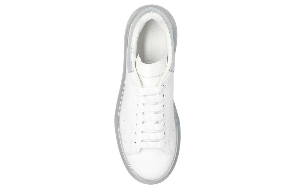 Alexander McQueen Clear Sole Oversized Sneaker 'White Pearl' 662657WID319637 #