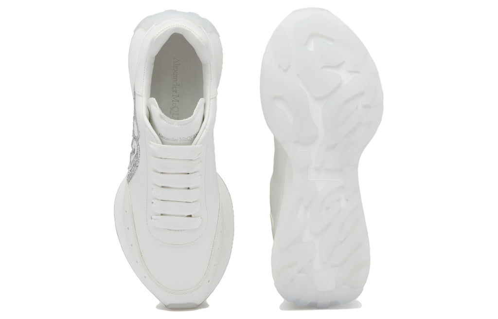 (WMNS) Alexander McQueen Sprint Runner 'White Silver' 781502WIDNH9071 #