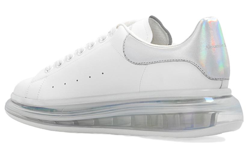 Alexander McQueen Clear Sole Oversized Sneaker 'White Pearl' 662657WID319637 #