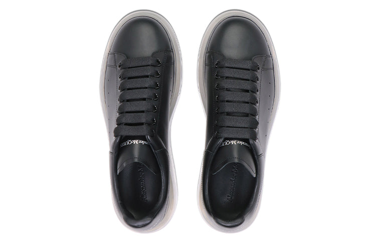 Alexander McQueen Oversized Sneaker 'Black Clear Sole' 604232WHX981070 #