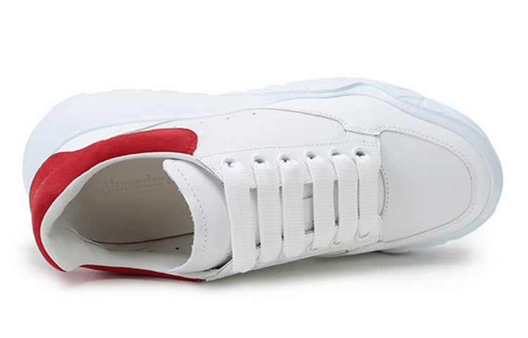 (WMNS) Alexander McQueen Court Trainer 'White Red' 633915WHZ969676 #