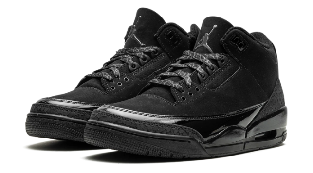 Air Jordan 3 Retro 'Black Cat' Sneaker (CT8532-001) 2025