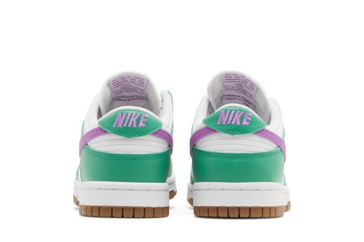 Nike Dunk Low White Stadium Green Fuchsia (Women's)