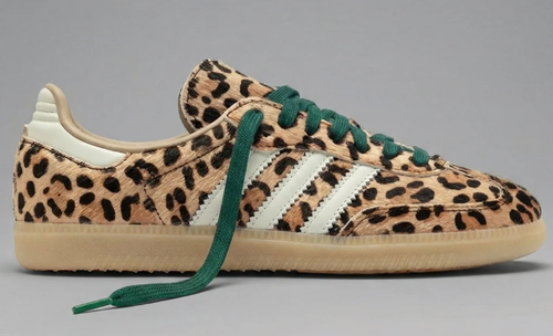 adidas Samba OG Women's Sneakers - Leopard Magic Beige