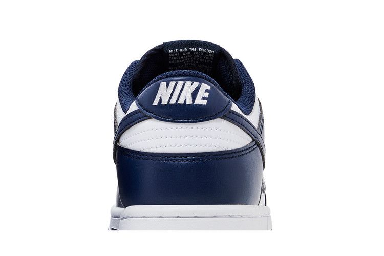 Nike Dunk Low White Midnight Navy