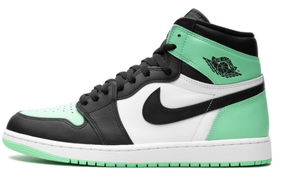 Air Jordan 1 Retro High OG 'Green Glow' Sneaker