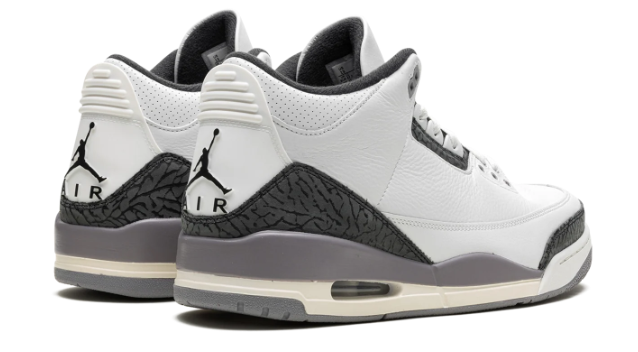 Air Jordan 3 Retro 'Cement Grey' Sneaker (CT8532-106)