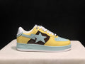 BAPE Low-Top Sneakers - Yellow/Mint/Brown
