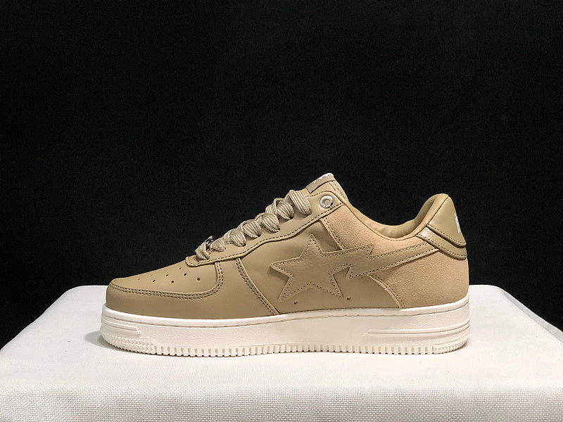 BAPE Low-Top Sneakers - Khaki