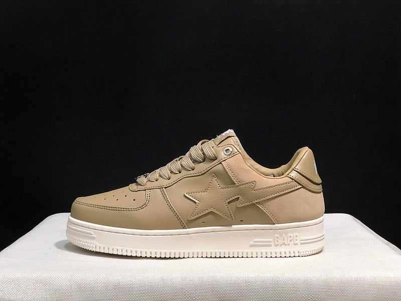 BAPE Low-Top Sneakers - Khaki