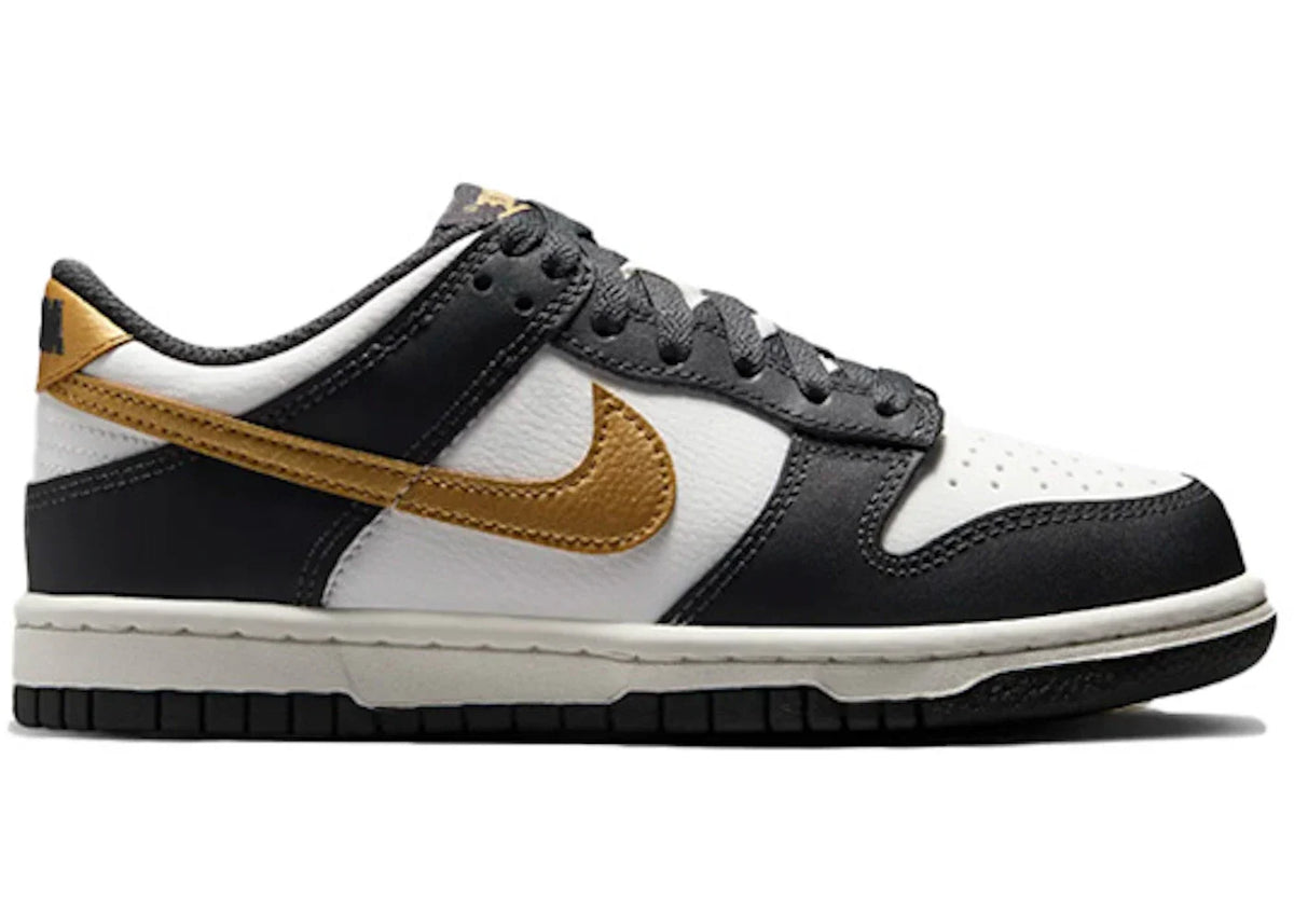 Nike Dunk Low Summit White Metallic Gold (GS)