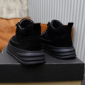 UGG Lace-Up Platform Ankle Boots - Black