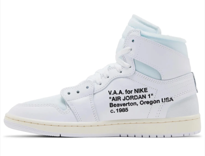 Air Jordan 1 Retro High x Off-White 'Alaska' Sneaker