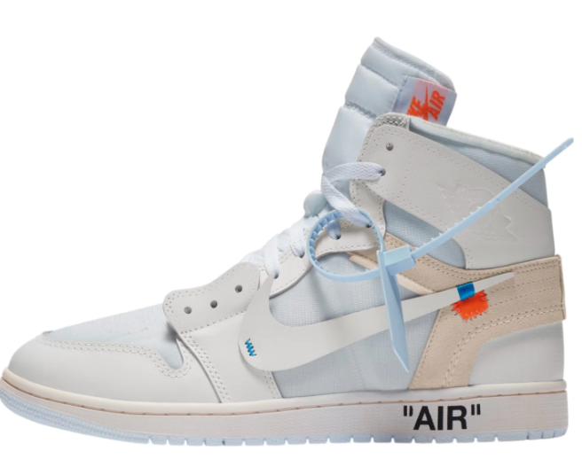 Air Jordan 1 Retro High x Off-White 'Alaska' Sneaker