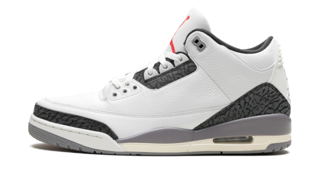 Air Jordan 3 Retro 'Cement Grey' Sneaker (CT8532-106)